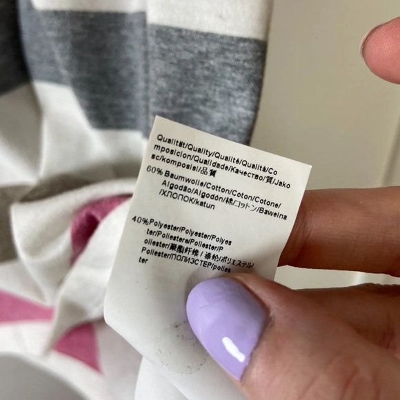 Hugo Boss Orange Label T Shirt Short Sleeve Stripe Size Medium - Picture 6 of 7